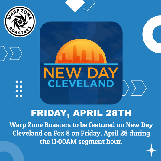 Warp Zone Roasters On New Day Cleveland