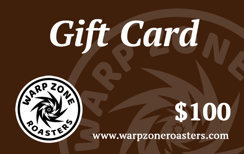 Warp Zone Roasters E-Gift Cards