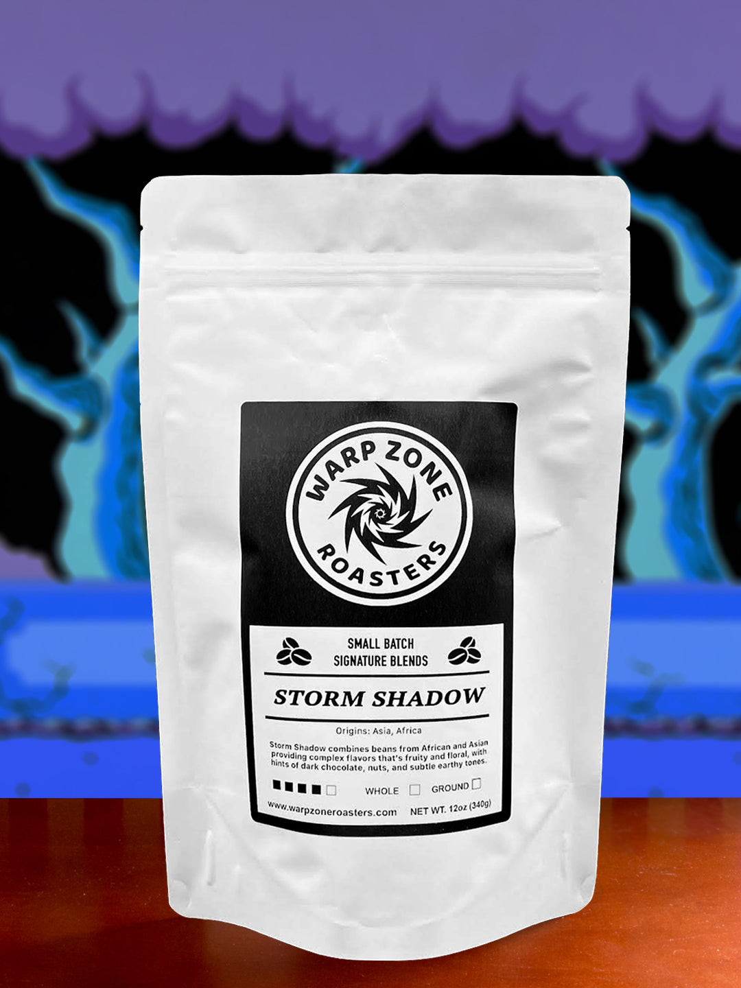 STORM SHADOW - Premium Organic Coffee Blend